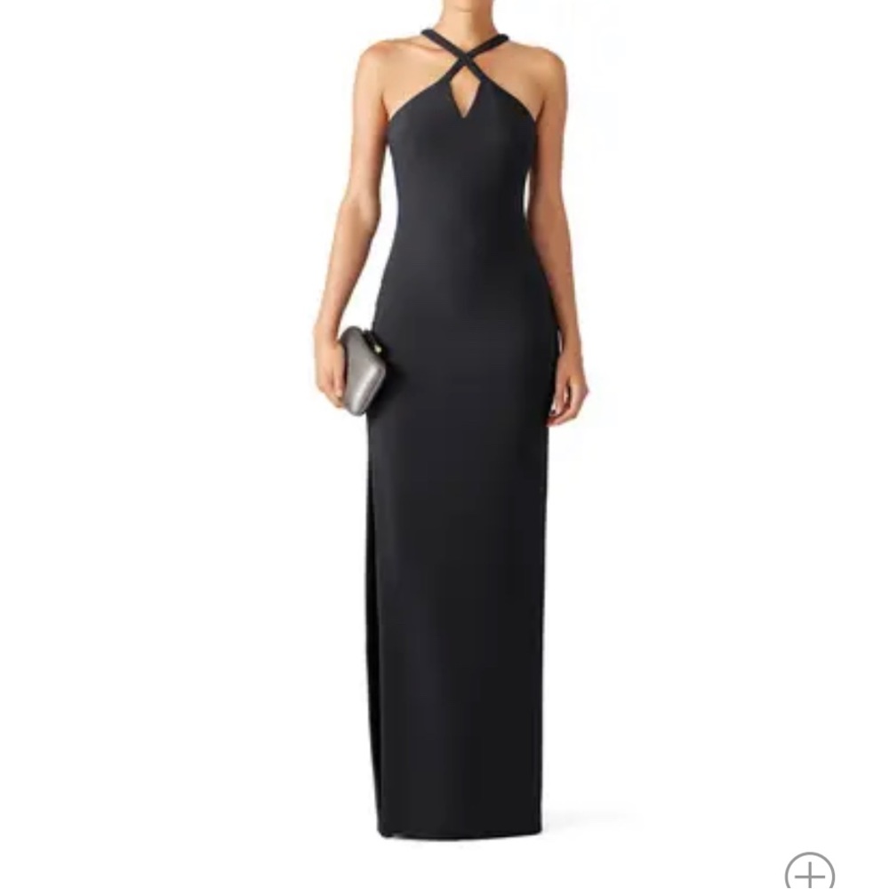 Likely Keeshen Black Dress Gown size 2
